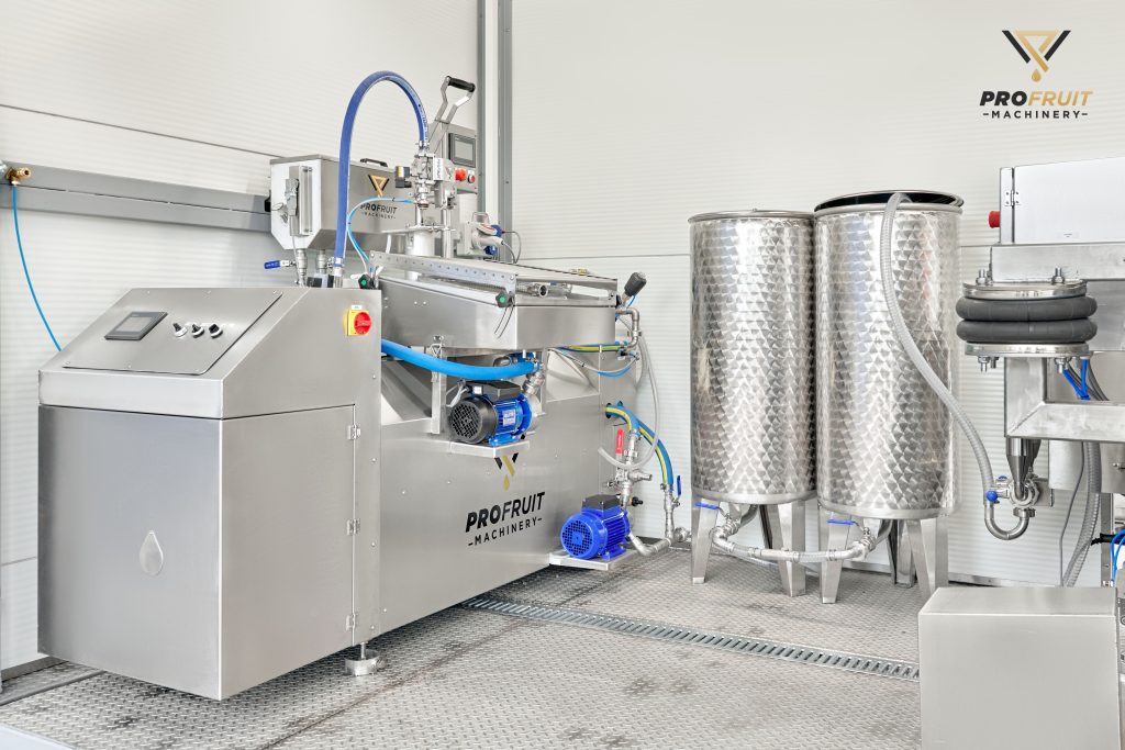 Pasteurizer with Bag in Box filler