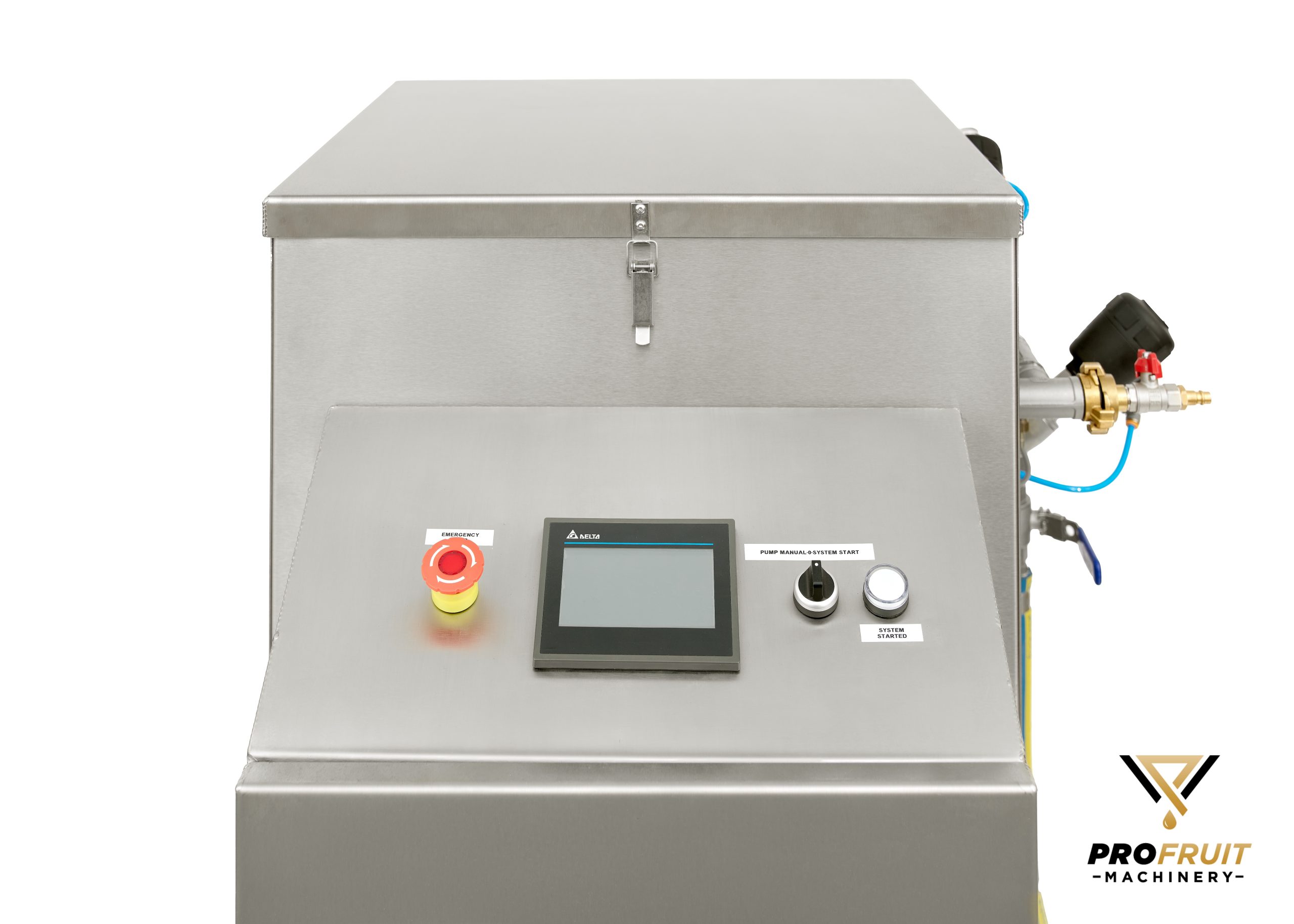 www.dkfoto.lt The operating screen of electric pasteurizer